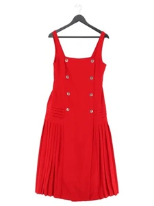 Karen Millen Women's Maxi Dress UK 12 Red 100% Polyester Maxi New with tags - Picture 1 of 5