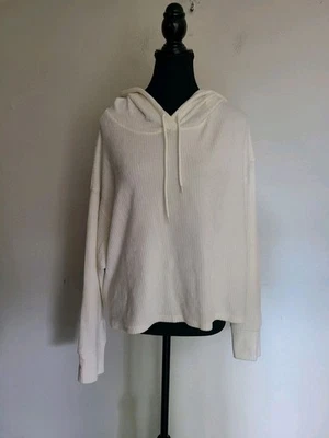 Sudadera Pullover N2 Avia Manga Larga Recortada Sudadera Crema Talla L Foto 1 de 4