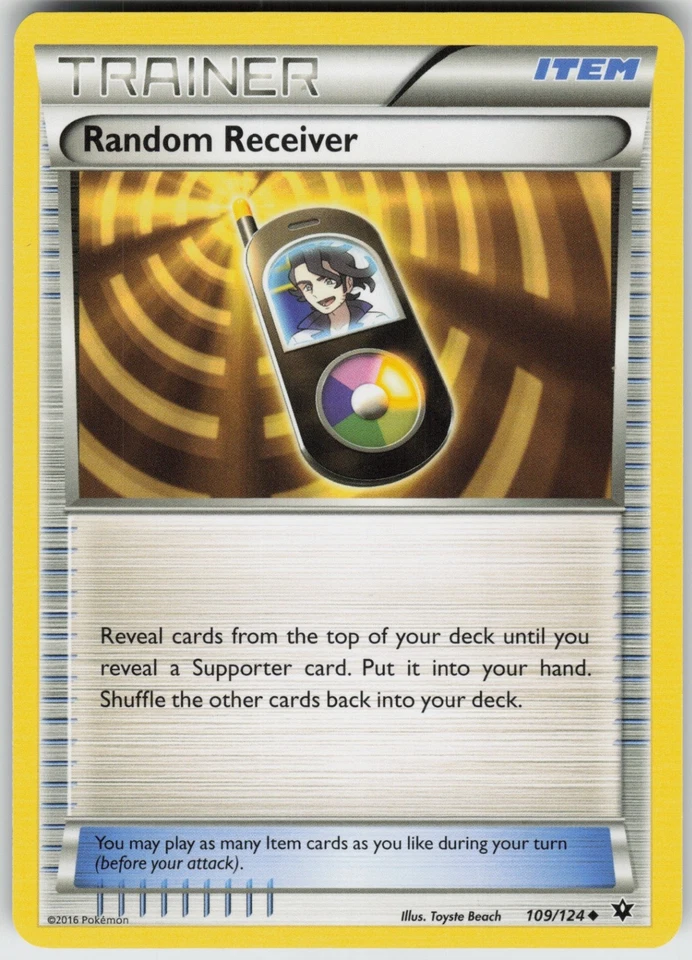 Random Receiver 109/124 Uncommon  XY - Fates Collide - Image 1 of 1