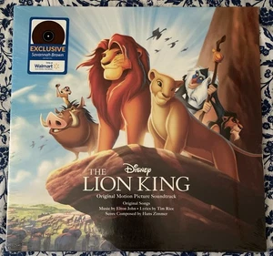The LION KING Savannah Brown Vinyl Elton John ORIGINAL SOUNDTRACK - Picture 1 of 13