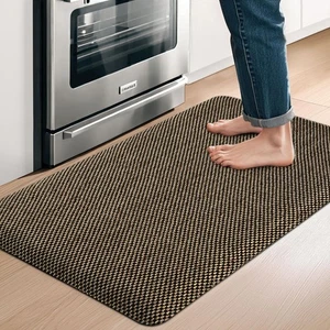 Kitchen Mats for Floor Cushioned Anti-Fatigue Kitchen Floor Mat Non Slip Kitc... - Foto 1 di 8