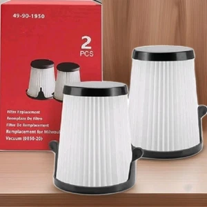 Milwaukee 3 Zoll Filter M12 0850-20 Kompaktstaubsauger 2er-Pack Original-Zubehör-Hersteller Neu im Karton - Bild 1 von 3