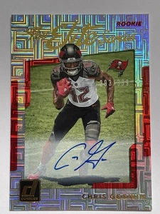 Chris Godwin 2017 Donruss Elite Series Rookie Auto /399 - Picture 1 of 2