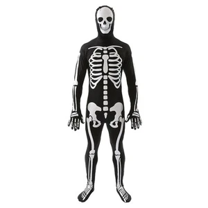 Classic Skeleton Adult Costume Skin Suit - Picture 1 of 7