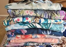 Lot Of 8 Tommy Bahama Shirts Mostly Size Small one is Medium