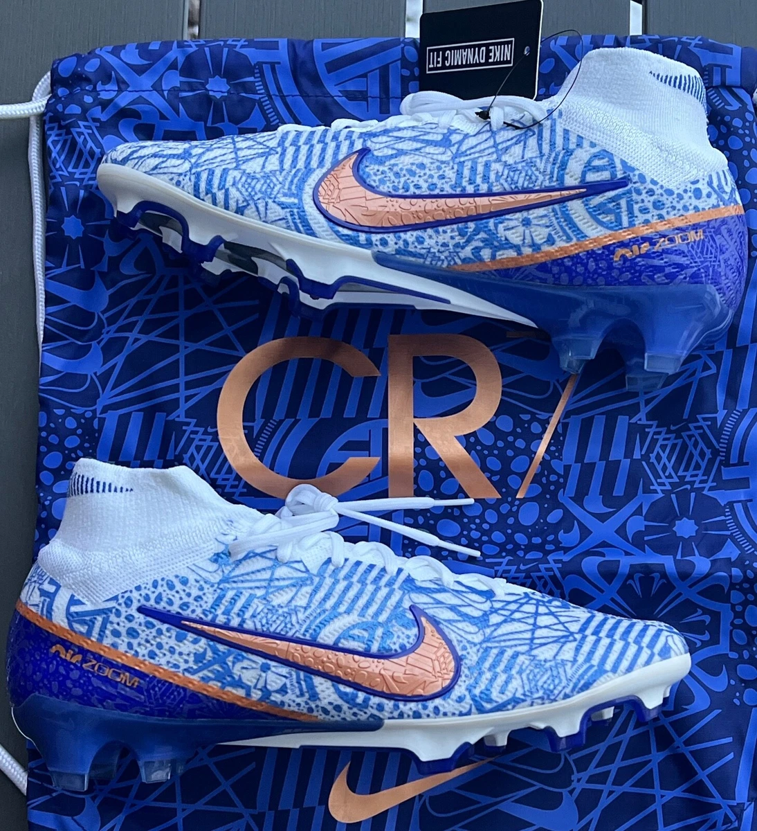 Nike Zoom Mercurial Superfly 9 Elite CR7 FG Azulejo for Sale