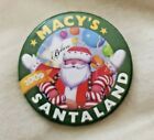 2009 Macy's Santaland Believe Noël Holiday Pin bouton arrière 