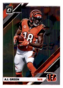 Optic AJ 2019 verde NFL conjunto de tarjetas base PWE Break Bengals #23 - Imagen 1 de 2