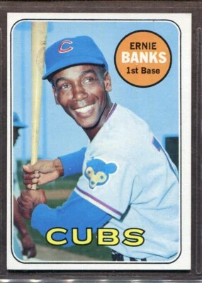 1969 Topps Set-Break #20 Ernie Banks como nuevo *Jaysace* Foto 1 de 2