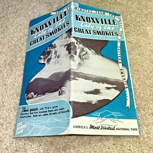 1940s KNOXVILLE CITY OF THE GREAT SMOKIES Brochure - Picture 1 of 16