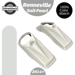 Bonneville Salt Pearl 8'' Tapas de altavoz para Harley Davidson 14+ Street Road Glide - Imagen 1 de 11
