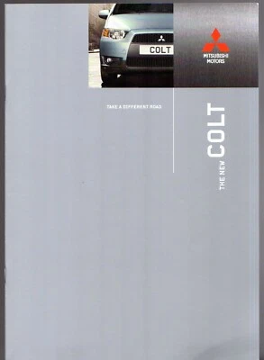 Mitsubishi Colt Hatchback 2008-2011 UK Market Sales Brochure CZ1, CZ2 & Ralliart - Image 1 of 4