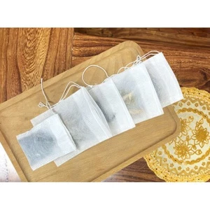 Disposable Tea / Spice filter bags for decoction 100pc CHOOSE SIZE - Picture 1 of 4