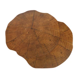 2 Pcs Cork Placemat Heat Resistant Placemats for Dining Table Kitchen - Picture 1 of 12