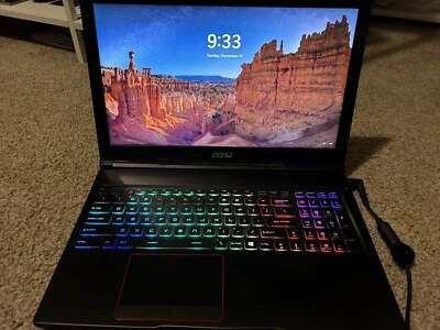 MSI GL63 9SDK-614 15.6"(256GB NVMe SSD + 1TB HDD, i7-9750H 2.6GHz, 512GB SSD)... - Image 1 of 4