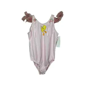 S/M 90s Tweety One Piece balletto Looney Toons vintage - Foto 1 di 3