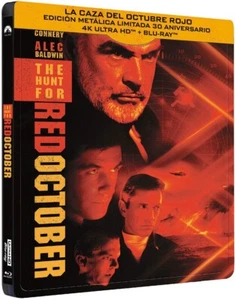 314/La caza del Octubre Rojo Steelbook 30 Aniversario Blu-ray 4k Ultra HD Nuevo - Imagen 1 de 2