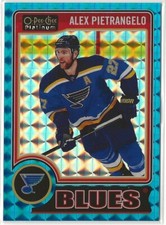 2014-15 O-Pee-Chee Platinum Blue Cubes 128 Alex Pietrangelo 11/65 St Louis Blues