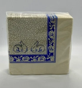 Haut Papier Dedham Rabbit Paper Napkins Henry Ford Museum Sealed Pack of 30 10" - Picture 1 of 7