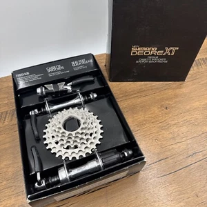 Shimano Deore XT M730 Hubset Cassette Seatpost Clamp NOS NEW VINTAGE RARE MTB - Picture 1 of 10