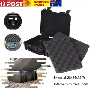 Large Waterproof Hard Carry Case W/ Shockproof Foam Camera Storage Box AU - Picture 1 of 15