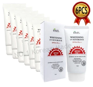 [EKEL] Blanqueador UV Bloqueador Solar 70ml FPS 50+PA+++ / Uso con niños / Nº1 COREA - Imagen 1 de 10