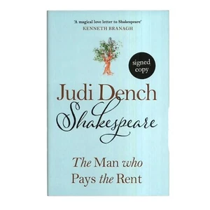 Judi Dench - Shakespeare: The Man Who Pays the Rent SIGNED -New! - Picture 1 of 4