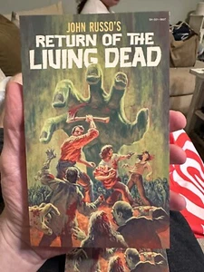 Return Of The Living Dead John Russo Signed Night Book Zombie George Romero Film - Imagen 1 de 4