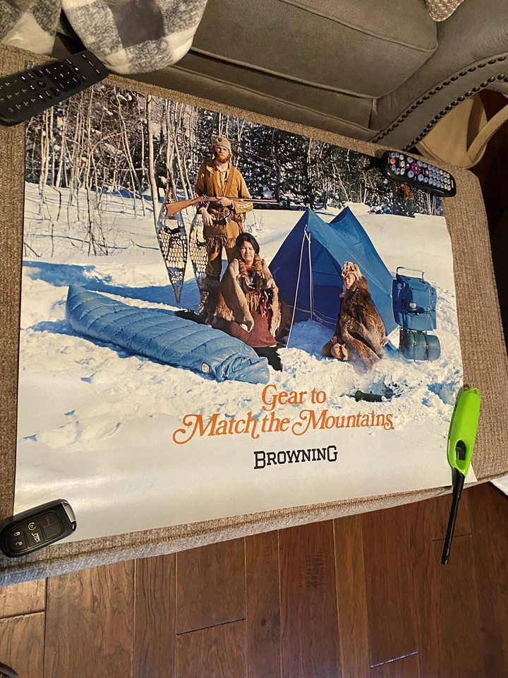 Vintage Browning Posters- 1960s-1970s Browning Advertisement. - Image 1 of 1