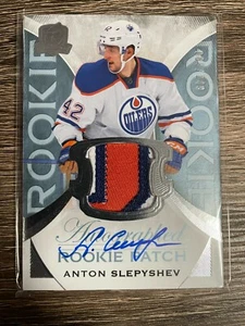 ANTON SLEPYSHEV 2015-16 The Cup Rookie Auto Patch 3 CLR #089/249 - Picture 1 of 1