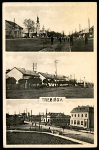 Slowakei alte AK Trebisov 3 Ansichten - Bild 1 von 2