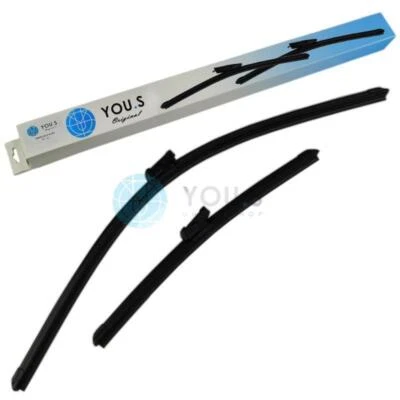 2 YOU.S LIMPIAPARABRISAS DELANTERO 600/350 para FIAT 500 FORD KA Foto 1 de 2