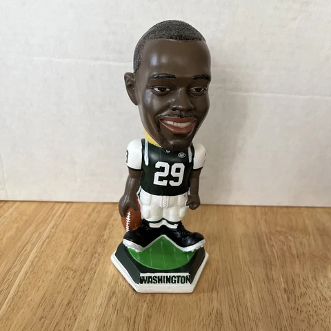 LEON WASHINGTON NEW YORK NY JETS VERY RARE BOBBLEHEAD NFL FOOTBALL BOBBLE HEAD Cover