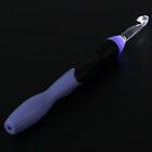 USB LED Crochet Hook Knitting Tool With Replacment Tips 2.5-6.5MM Accessory Blw