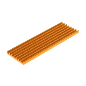 Aluminum Cooling Heat Sink Thickness 3mm for M.2 PCI-E NVME SSD Heatsink - Afbeelding 1 van 8