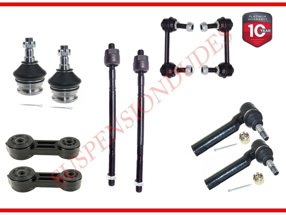 Barra estabilizadora de extremo de varilla de amarre de 10 piezas para Subaru Baja Legacy Outback 2000-06 Foto 1 de 1