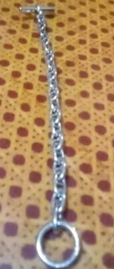 Hermes Paris Chain De' Ancre 925 Sterling Silver 18 Link 7.5 Inch Bracelet - Picture 1 of 10