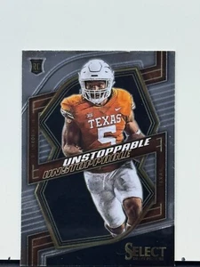 2023 Panini Select Draft Picks #UN-5 Bijan Robinson Unstoppable Rookie Card - Picture 1 of 2