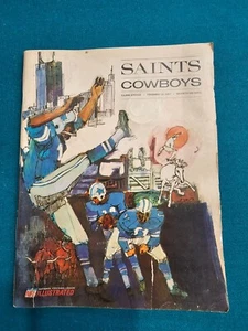 1967 Dallas Cowboys at New Orleans Saints NFL Football Program 11-12-67 - Picture 1 of 4