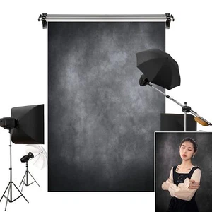 Dark Abstract Texture Photo Backdrop 5x7ft Studio Portrait Photography Props - Picture 1 of 7