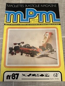 Maquettes Plastique Magazine MPM 1978 Plastic Models no87 Paris France Vintage - Bild 1 von 6