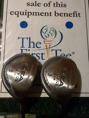 Adams Idea Ladies a2 OS 3-5 Woods Set Graphite  - Image 1 of 4