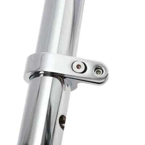 Motorcycle Handle Bar Mounts Clamp Chrome Fits For Harley-Davidson 2007-2020 - Bild 1 von 7