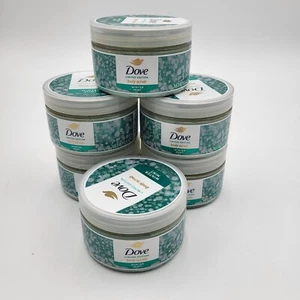 (6) Dove Body Scrub Winter Mint 3.5oz Limited Edition - Picture 1 of 5