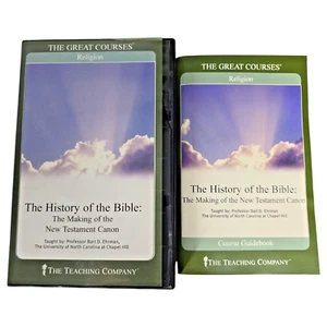 Great Courses The History of the Bible New Testament Canon Guidebook 6 Cassettes - Picture 1 of 11