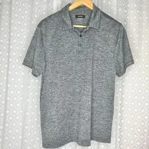 Polo Alfani Elasticizzata Performance Grigio Erica Abbigliamento Sportivo Casual Taglia M - Foto 1 di 6