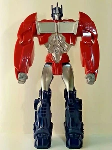 HASBRO TRANSFORMERS OPTIMUS PRIME Toy Hard Plastic Figure 11.5 Inch (VERY NICE) - Picture 1 of 3