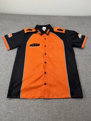 KTM Shirt Motocross Racing Race Team Hard Equipment Mechanics Men’s Large - Image 1 of 4