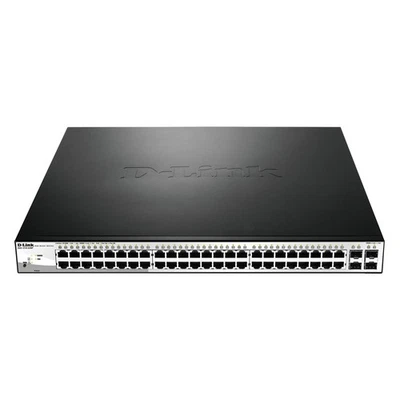 D-Link DGS-1210-52MP 48PT Web Smart Gigabit PoE Switch with 4 SFP Slots - Image 1 of 4