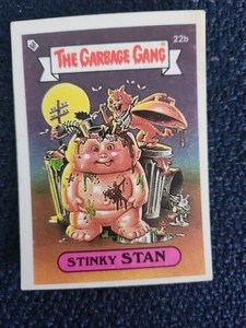 The Garbage Gang Trading Card Series 1 #22b Stinky Stan Garbage Pail Kids... - Picture 1 of 4